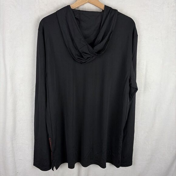 Adidas NCAA Indiana Hoosiers D4T LS Hoodie Top Shirt Size Large JE2070 NWT - Picture 6 of 7